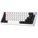 GamePro Клавіатура бездротова GamePro Asgard Valhalla MK210W Pro White