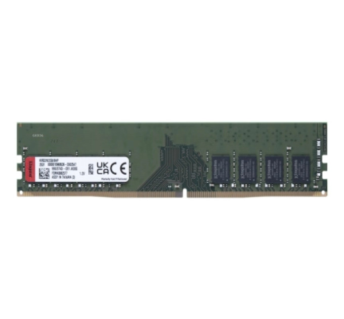 Kingston Модуль пам'яті для комп'ютера DDR4 8GB 3200 MHz Kingston (KVR32N22S8/8WP)