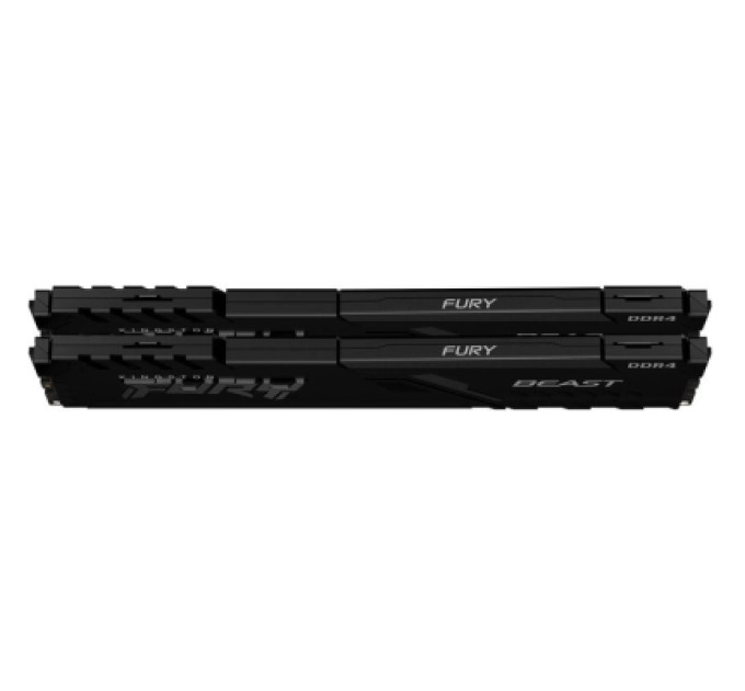 Kingston Fury (ex.HyperX) Модуль пам'яті для комп'ютера DDR4 16GB (2x8GB) 3200 MHz Black Kingston Fury (ex.HyperX) (KF432C16BBK2/16WP)