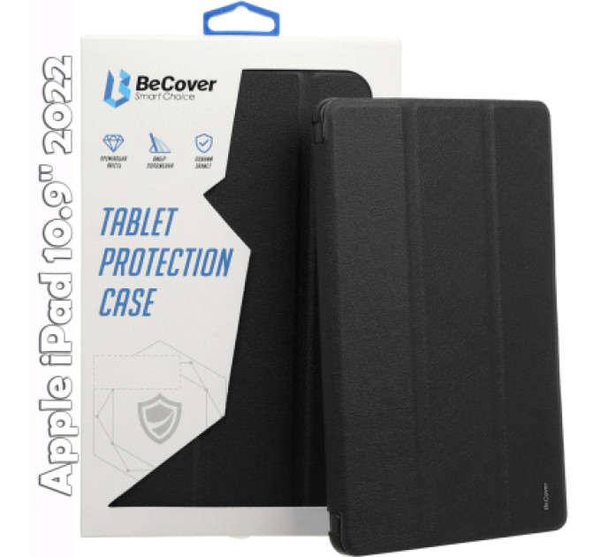 BeCover Чохол до планшета BeCover Smart Case Apple iPad 10.9" 2022 Black (709189)