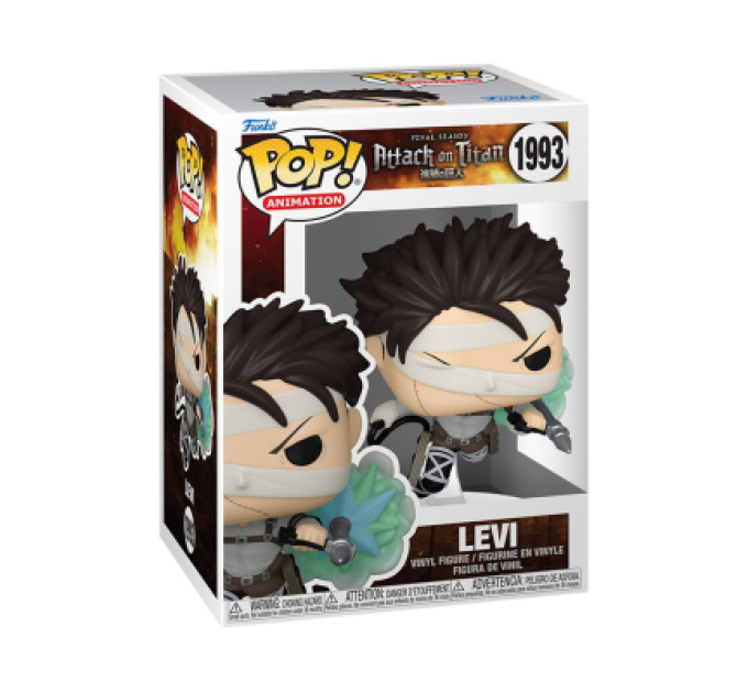 Funko Pop Фігурка Funko Pop серії Атака титанів - Леві (80373)