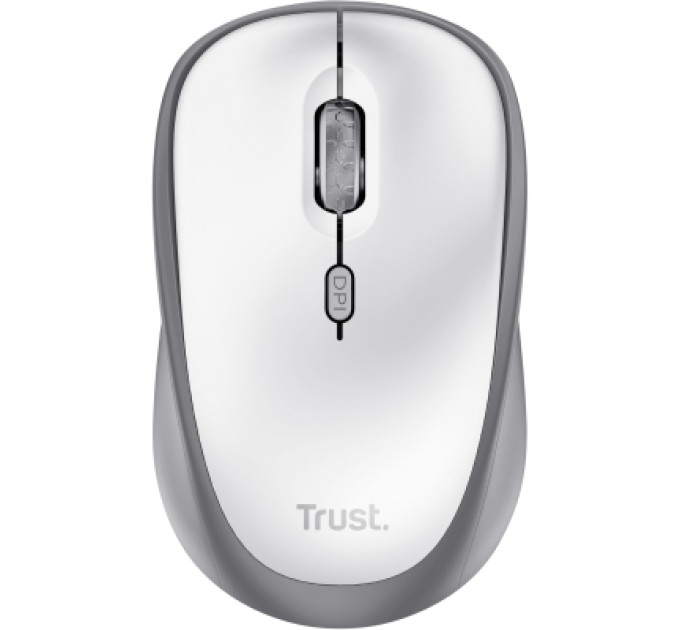 Trust Мишка Trust Yvi+ Silent Wireless/Bluetooth White (25513)