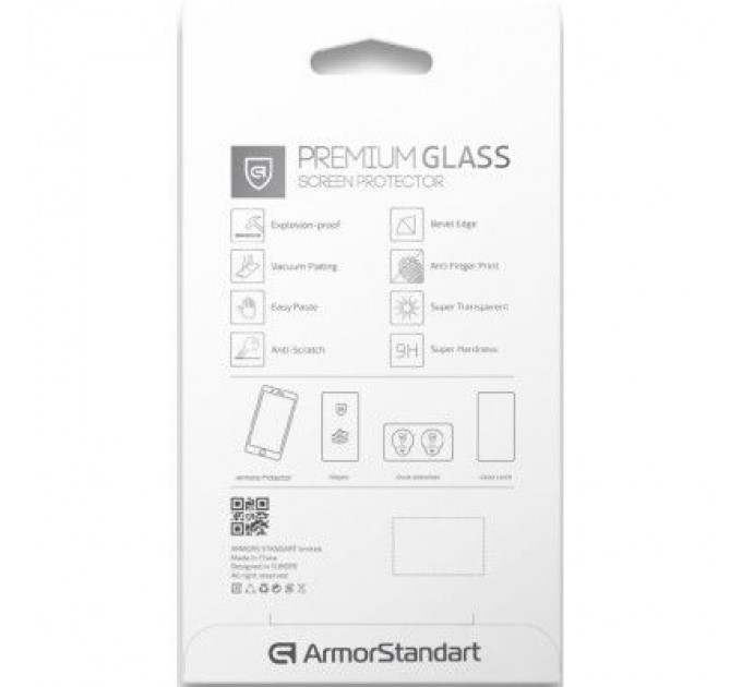 Скло захисне Armorstandart Icon Xiaomi Mi 10T Lite Black (ARM57361)