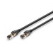 Digitus Патч-корд 1м, S/FTP, cat 8.1, AWG 24/7, LSZH, black Digitus (DK-1843-010)