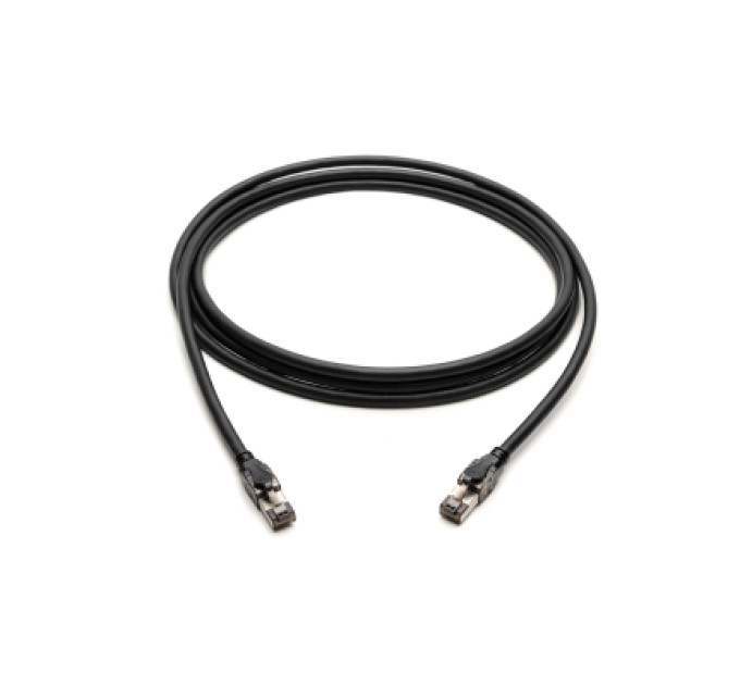 Digitus Патч-корд 1м, S/FTP, cat 8.1, AWG 24/7, LSZH, black Digitus (DK-1843-010)