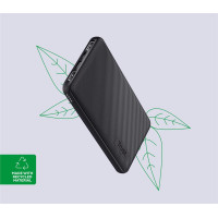 Батарея універсальна Trust 10000mAh Primo ECO, 2хUSB-A/USB-C, 15W, black (24678_TRUST)