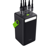 Батарея універсальна Trust 50000mAh Redoh XXL, 3хUSB-A/USB-C, 20W, black (25196_TRUST)