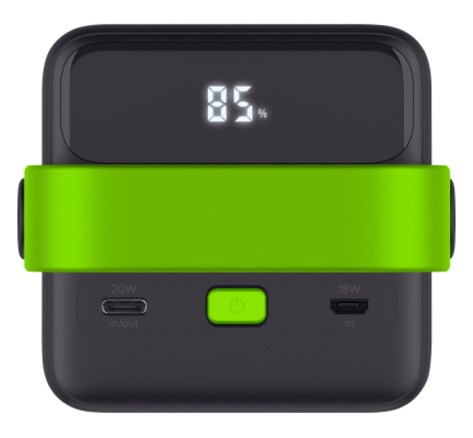 Trust Батарея універсальна Trust 50000mAh Redoh XXL, 3хUSB-A/USB-C, 20W, black (25196_TRUST)
