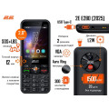 2E Мобільний телефон 2E E280 2025 Black (694743656220)