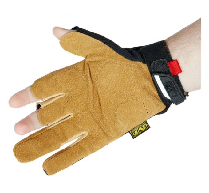 Тактичні рукавички Mechanix M-Pact Framer Leather M Brown (LFR-75-009)