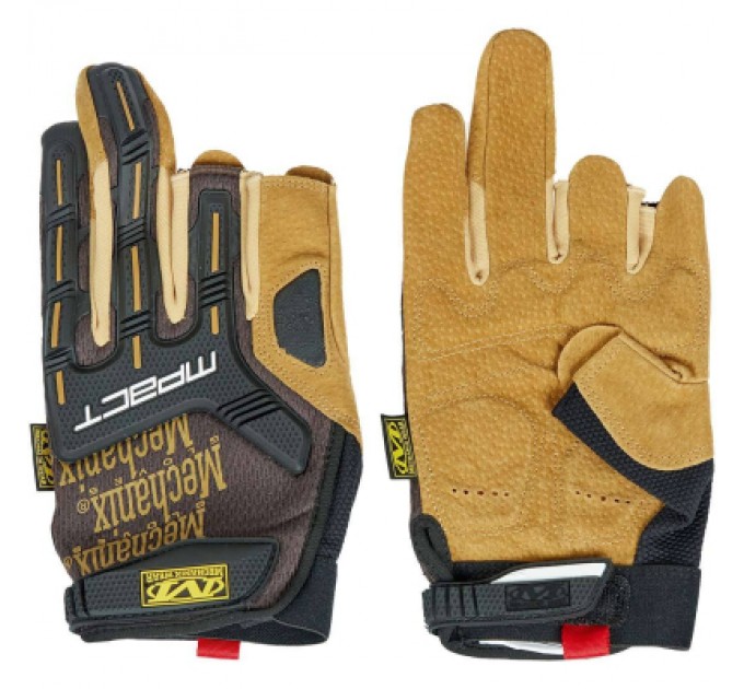 Тактичні рукавички Mechanix M-Pact Framer Leather XL Brown (LFR-75-011)