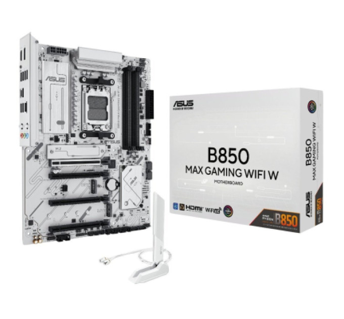 ASUS Материнська плата ASUS B850 MAX GAMING WIFI W