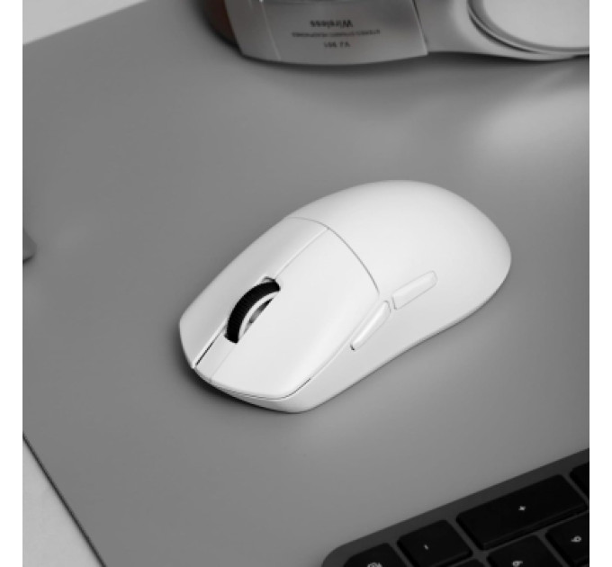 Lemokey Мишка Lemokey G1 USB-A/USB-C/Wireless 8K White (G1-A2)