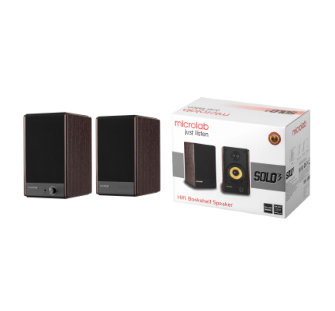 Microlab Акустична система Microlab SOLO 3 40W Brown (SOLO-3BR)