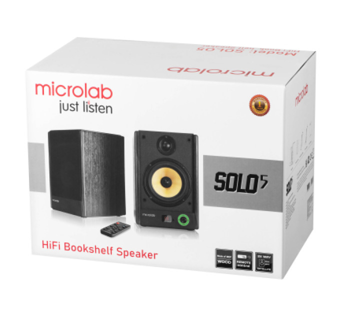 Microlab Акустична система Microlab SOLO 5 90W Brown (SOLO-5BR)