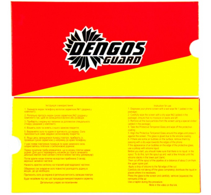 Скло захисне Dengos SuperD для IPhone 13 Pro Max (black) (TGFG-SD-06)