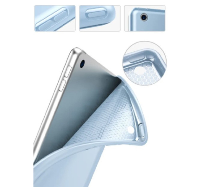 BeCover Чохол до планшета BeCover Tri Fold Soft TPU Silicone Apple iPad 10.2 2019/2020/2021 Light Blue (708515)