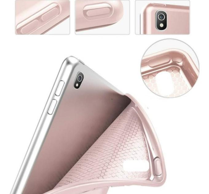 BeCover Чохол до планшета BeCover Tri Fold Soft TPU Silicone Apple iPad 10.2 2019/2020/2021 Pink (708516)