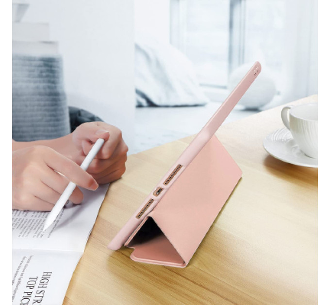 BeCover Чохол до планшета BeCover Tri Fold Soft TPU Silicone Apple iPad 10.2 2019/2020/2021 Pink (708516)