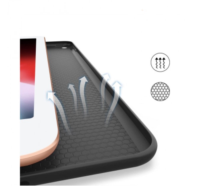 Чохол до планшета BeCover Tri Fold Soft TPU Silicone Apple iPad 10.9" 2022 Black (708518)