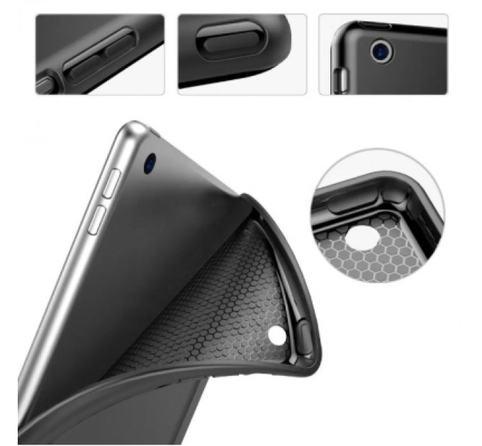 BeCover Чохол до планшета BeCover Tri Fold Soft TPU Silicone Apple iPad Air 5 (2022) 10.9" Black (708509)
