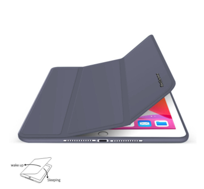 BeCover Чохол до планшета BeCover Tri Fold Soft TPU mount Apple Pencil Apple iPad 10.2 2019/2020/2021 Purple (706746)