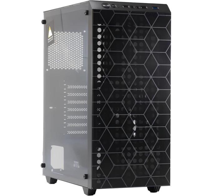 GTL Корпус GTL Gaming Shield Black (GTL2625B5) без БЖ
