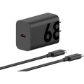 Motorola Зарядний пристрій 68W USB-С +кабель 1m(MC-682N)ч MOTOROLA