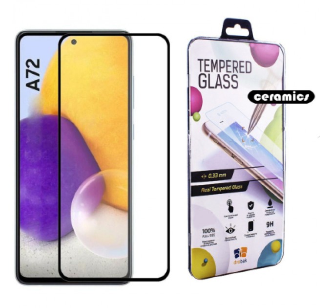 Скло захисне Drobak glass-film Ceramics Samsung Galaxy A72 4G (474725)