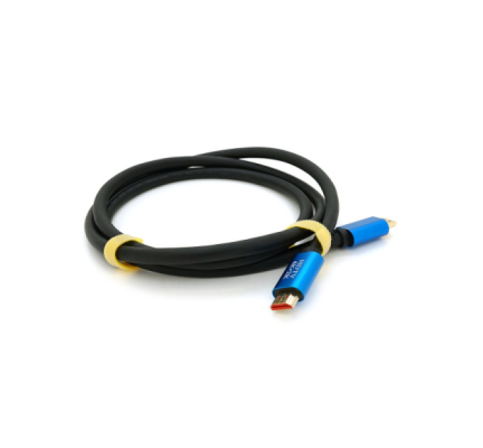 Merlion Кабель мультимедійний HDMI M to HDMI M 1.5m V2.0 4Kx2K black Merlion (YT-HDMI(M)/(M)4KV2.0-1.5m/19117)
