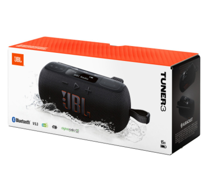 JBL Акустична система JBL Tuner 3 Black (JBLTUNER3BLK)