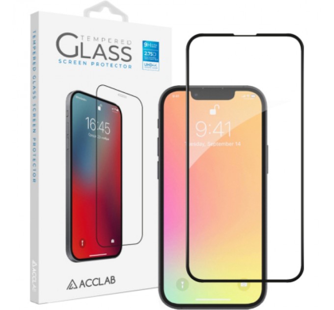 Скло захисне ACCLAB Full Glue Apple iPhone 13 mini (1283126515415)
