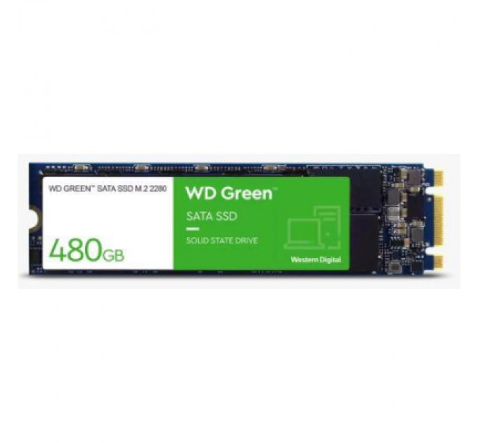 WESTERN DIGITAL Накопичувач SSD M.2 2280 480GB WD (WDS480G3G0B)