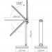 Videx Настільна лампа Videx LED з акумулятором 5W 1800-5000K (VL-TF16W)