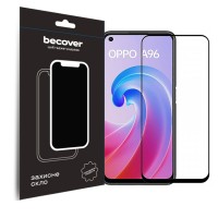 Скло захисне BeCover Oppo A96 Black (709770)