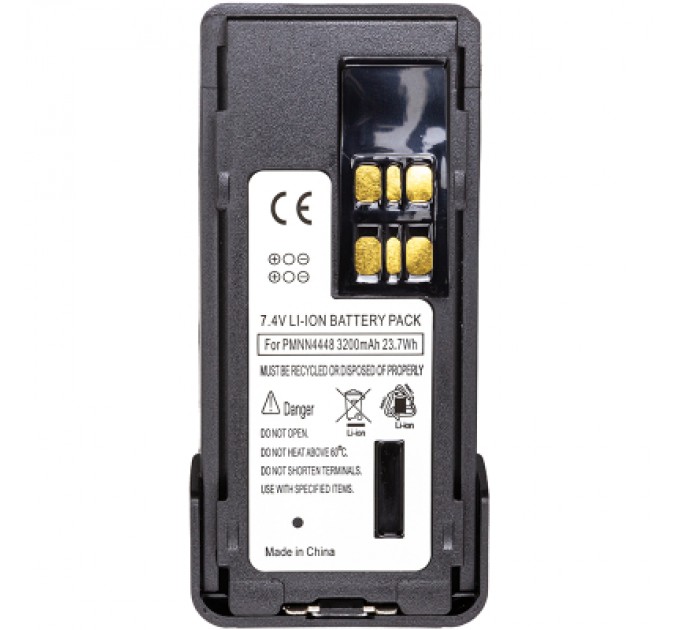 Акумуляторна батарея Motorola DP4400 Li-ion 7.4V 3200mA Power-Time (PTM-8668L)