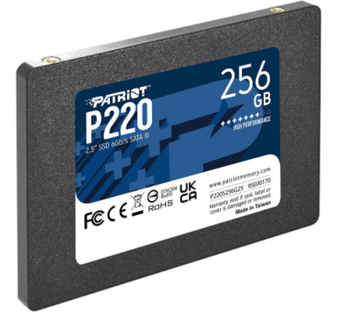Patriot Накопичувач SSD 2.5" 256GB P220 Patriot (P220S256G25)