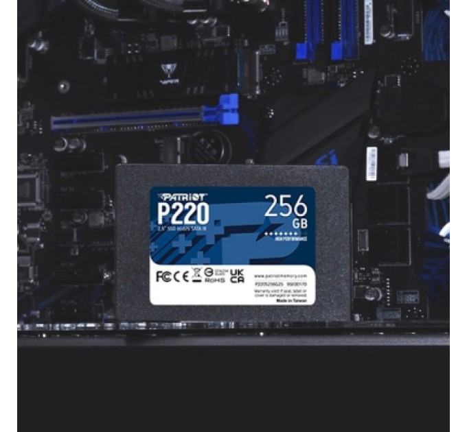 Patriot Накопичувач SSD 2.5" 256GB P220 Patriot (P220S256G25)