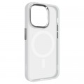 Чохол до мобільного телефона Armorstandart Unit MagSafe Apple iPhone 15 Pro Matte Clear Silver (ARM69349)