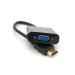 Voltronic Перехідник HDMI M to VGA F 0.1m 4K/2K black Voltronic (YT-C-HDMI(M)/VGA(F)-B)