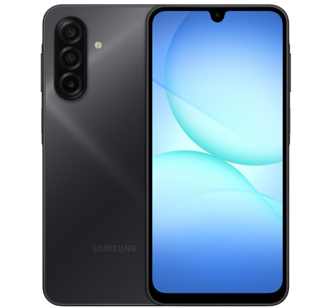 Samsung Смартфон Samsung Galaxy A17 SM-A175 4/128GB Black (SM-A175FZKBEUC)