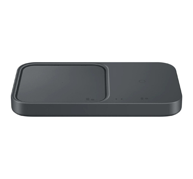 Samsung Бездротовий зарядний пристрій з блоком живлення Samsung EP-P5400 Wireless Charger Duo 15W Black (EP-P5400TBRGRU)