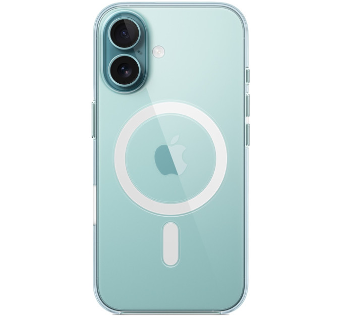 Apple Чохол-накладка Apple Clear Case with MagSafe для Apple iPhone 16 Transparent (MA6A4)