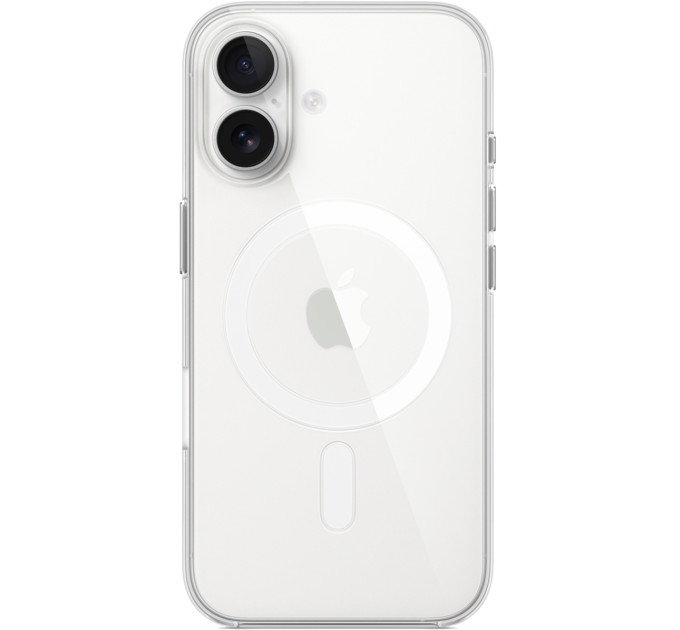 Apple Чохол-накладка Apple Clear Case with MagSafe для Apple iPhone 16 Transparent (MA6A4)