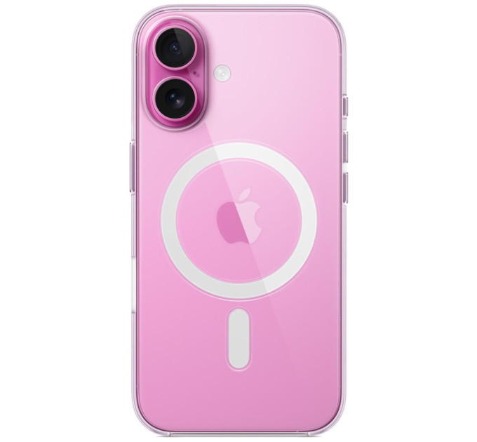 Apple Чохол-накладка Apple Clear Case with MagSafe для Apple iPhone 16 Transparent (MA6A4)