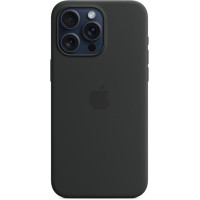 Чохол-накладка Apple Silicone Case with MagSafe для Apple iPhone 15 Pro Max Black (MT1M3)
