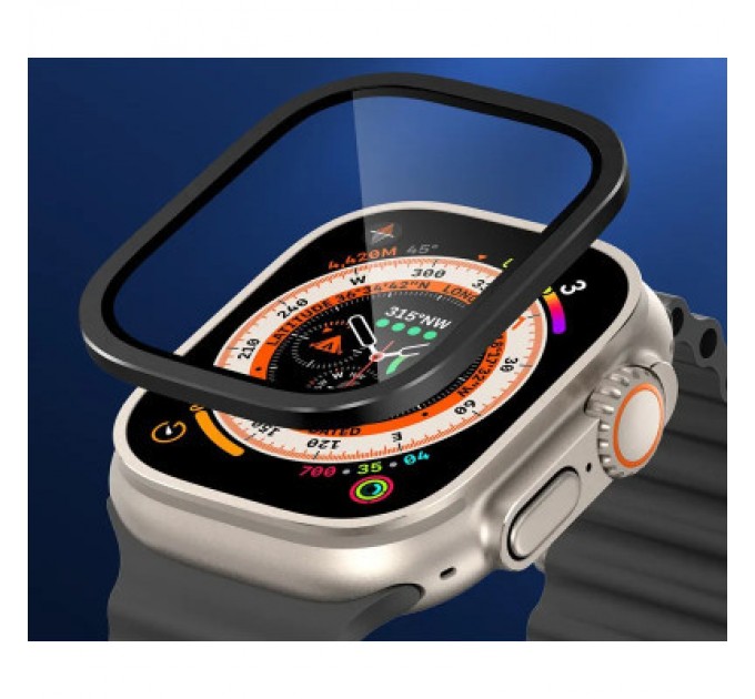 Скло захисне Drobak 3D Titanium A+ Apple Watch Ultra 2 | Ultra 49mm (323225)
