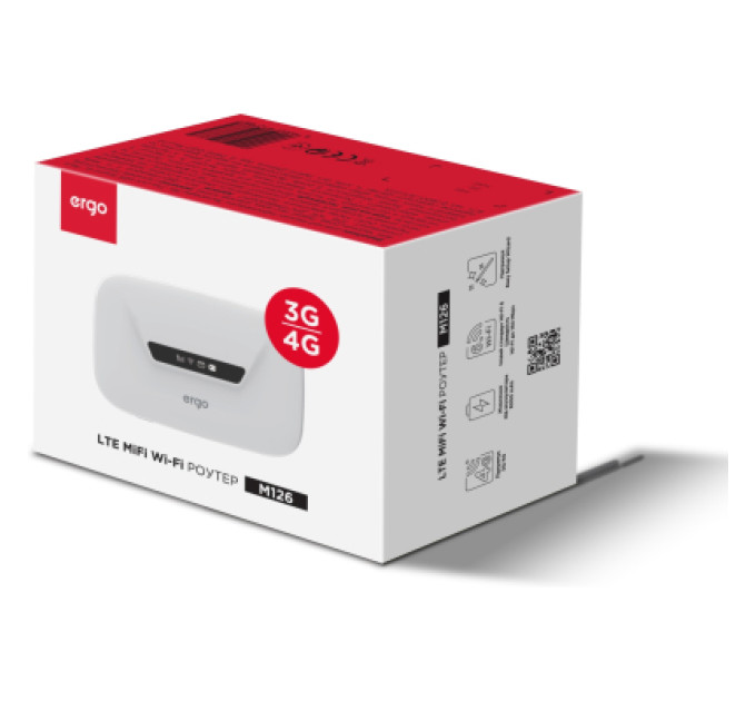 Ergo Мобільний Wi-Fi роутер Ergo M126