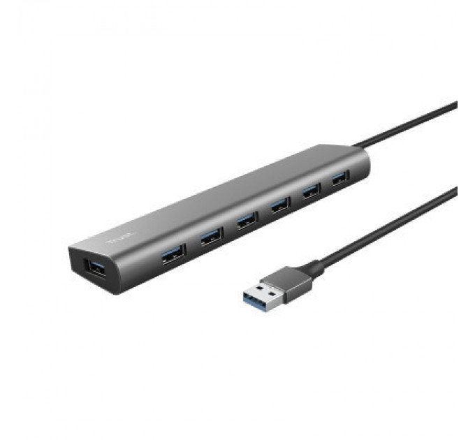 Trust Порт-реплікатор Trust Dalyx 7-in-1 USB-A 3.2 Aluminium Dock (24967_TRUST)