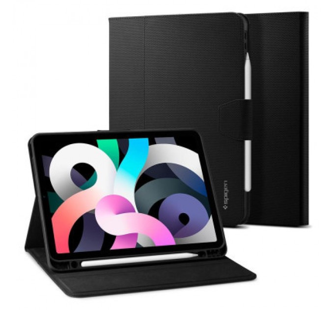 Spigen Чохол до планшета Spigen Apple iPad Air 10.9"(2022-2020) Liquid Air Folio, Black (ACS02246)